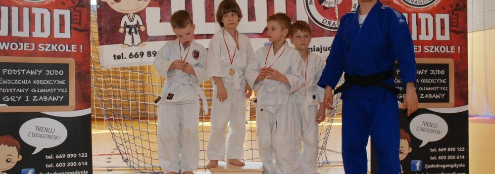 I Mistrzostwa Akademii Judo Dragon – Banino 4.03.2016 — zdjęcie z archiwum klubu
