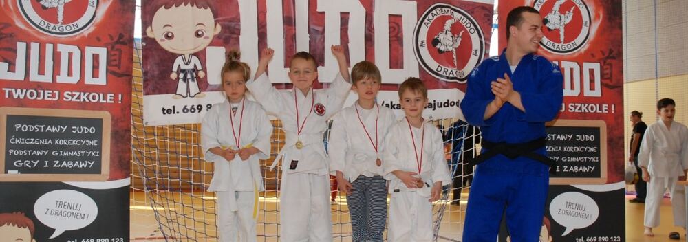I Mistrzostwa Akademii Judo Dragon – Banino 4.03.2016 — zdjęcie z archiwum klubu