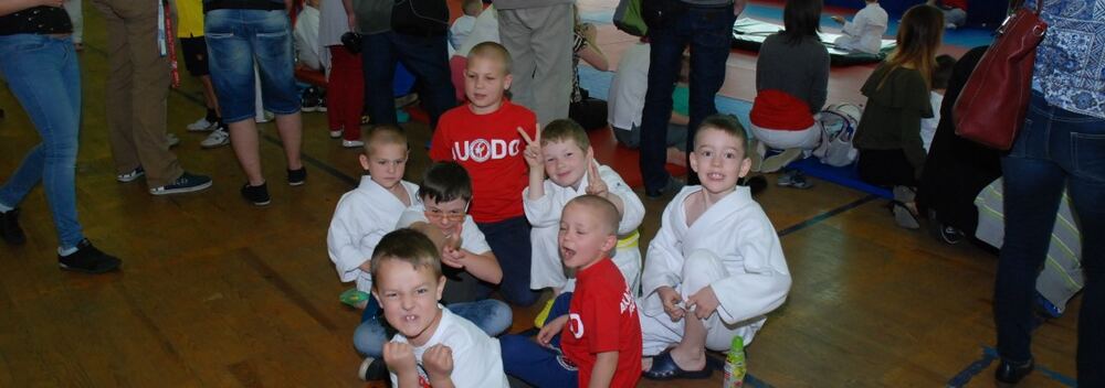 I Mistrzostwa Pogórza Dzieci w Judo – 22.05.2016 — zdjęcie z archiwum klubu