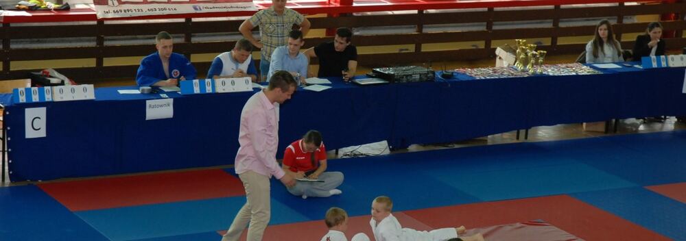 I Mistrzostwa Pogórza Dzieci w Judo – 22.05.2016 — zdjęcie z archiwum klubu