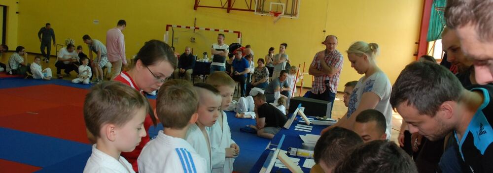 I Mistrzostwa Pogórza Dzieci w Judo – 22.05.2016 — zdjęcie z archiwum klubu