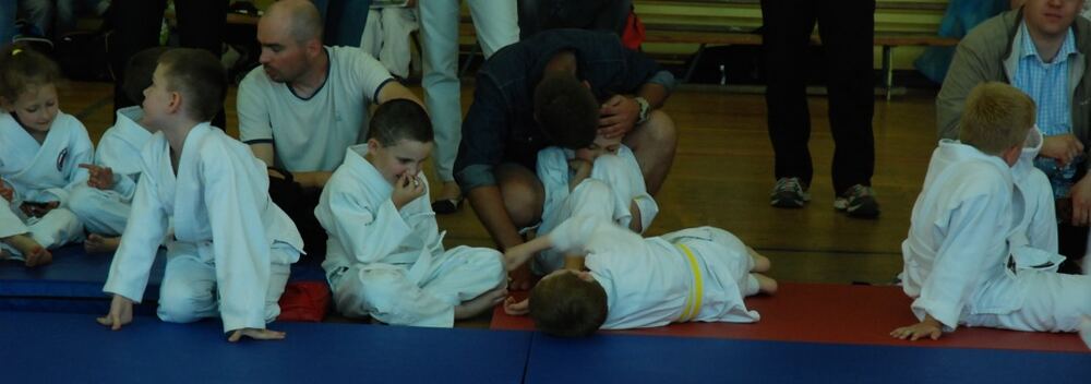 I Mistrzostwa Pogórza Dzieci w Judo – 22.05.2016 — zdjęcie z archiwum klubu