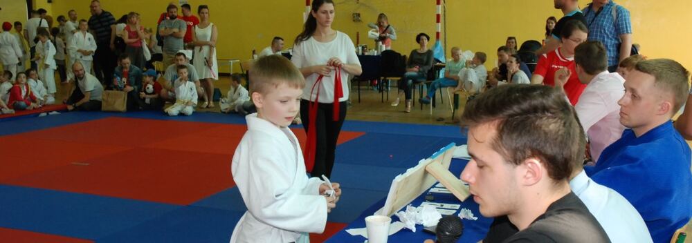 I Mistrzostwa Pogórza Dzieci w Judo – 22.05.2016 — zdjęcie z archiwum klubu