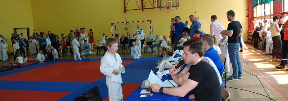 I Mistrzostwa Pogórza Dzieci w Judo – 22.05.2016 — zdjęcie z archiwum klubu