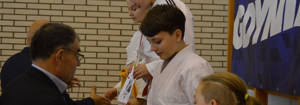 XXIII Mistrzostwa Pomorza w Judo Dzieci 21.11.2015 — zdjęcie z archiwum klubu