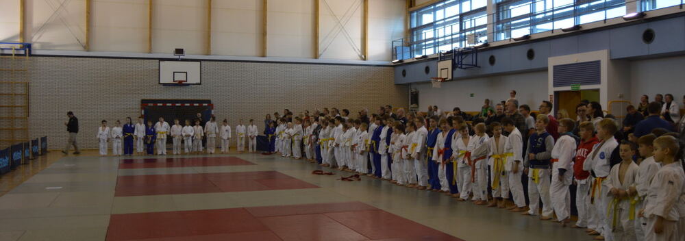 XXIII Mistrzostwa Pomorza w Judo Dzieci 21.11.2015 — zdjęcie z archiwum klubu