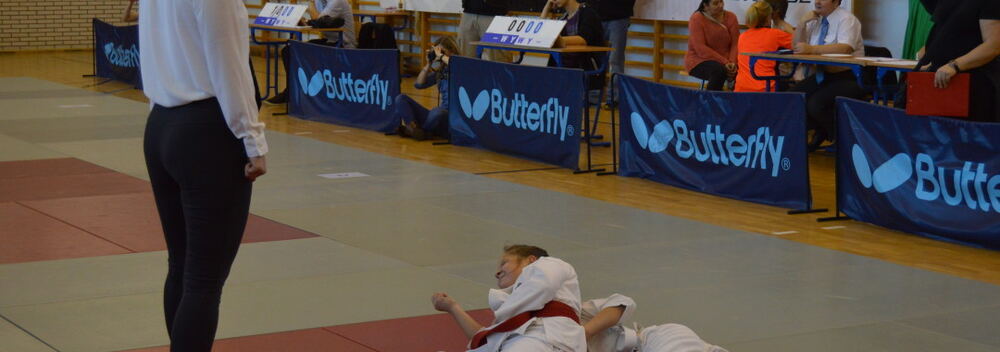 XXIII Mistrzostwa Pomorza w Judo Dzieci 21.11.2015 — zdjęcie z archiwum klubu