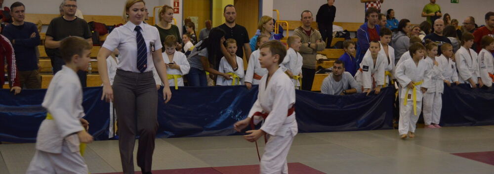 XXIII Mistrzostwa Pomorza w Judo Dzieci 21.11.2015 — zdjęcie z archiwum klubu