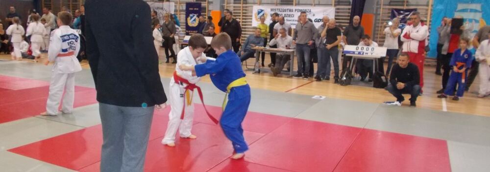 XXIV Mistrzostwa Pomorza w Judo Dzieci 12.11.2016 — zdjęcie z archiwum klubu