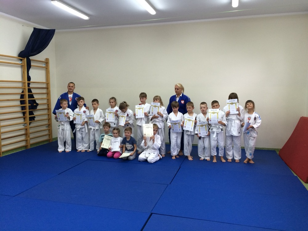 Egzamin na pas w Akademii Judo Dragon — zdjęcie z archiwum klubu