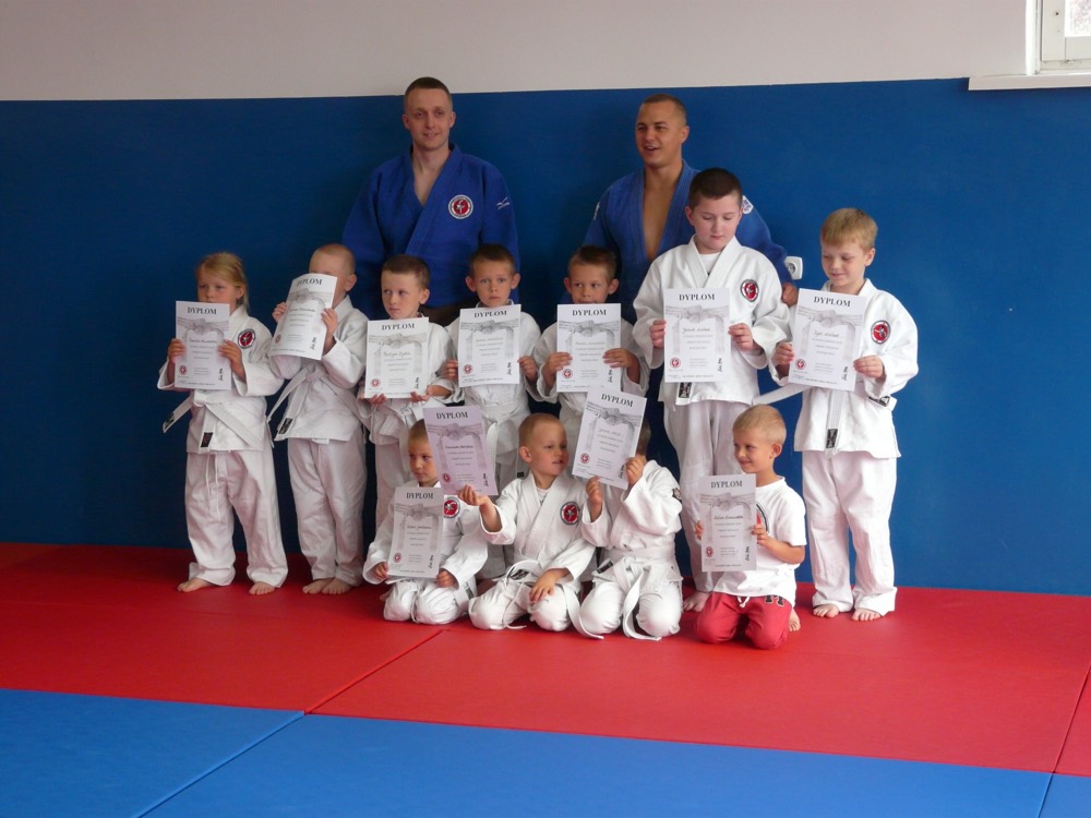 Egzamin na pas w Akademii Judo Dragon — zdjęcie z archiwum klubu