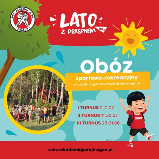 Lato z Dragonem 2023 – Zapisy Czas Start!