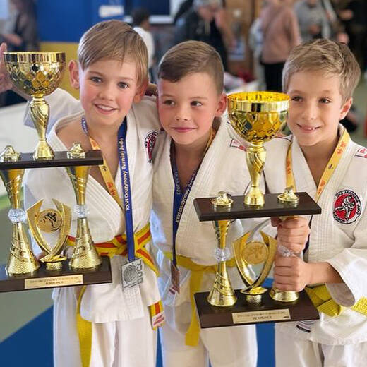 4 ? zdobywamy w Drużynowym Turnieju Judo Dzieci